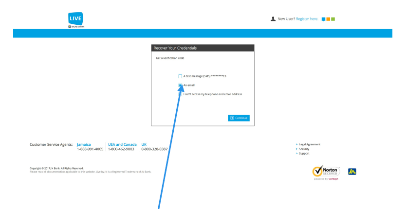 recover credentials-username-4 - JN Bank