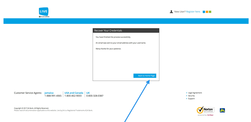 recover credentials-username-5 - JN Bank