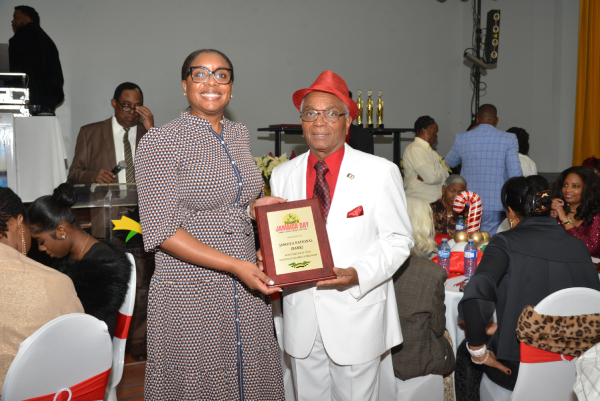 Monique Broughton at Jamaica Day Dinner - JN Bank